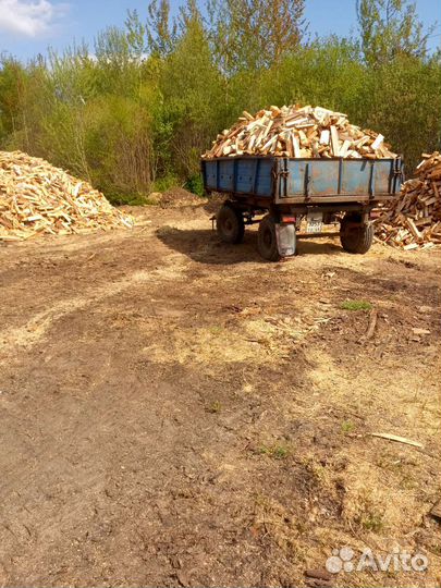 Дрова колотые