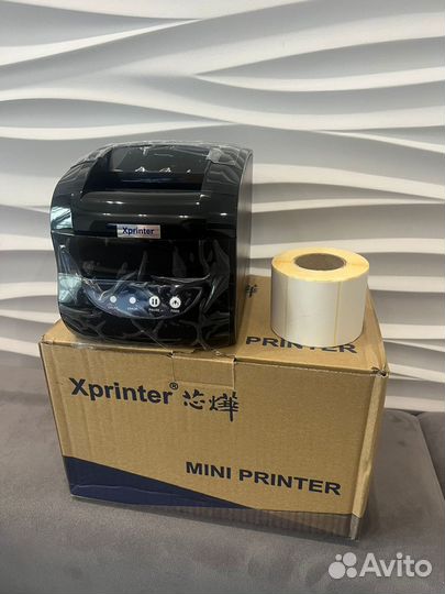 Термопринтер Xprinter 365b и Этикетки 58х40- 700шт