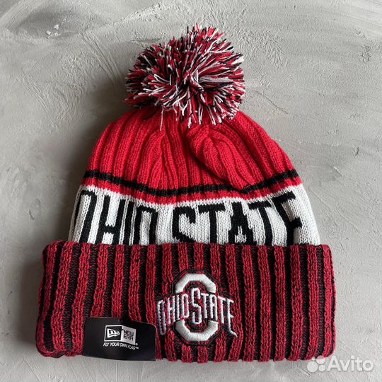 Шапка зимняя ncaa Ohio State