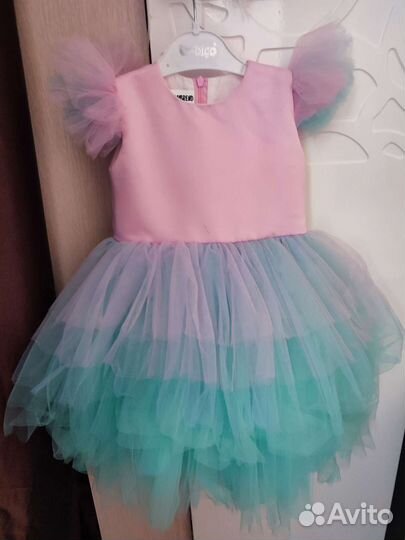 Платье для девочки 86