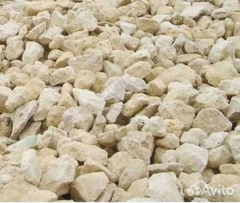 Щебень известковый 40-80