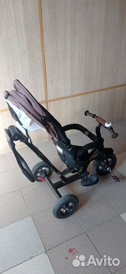 Велосипед детский 3-х колесный с ручкой