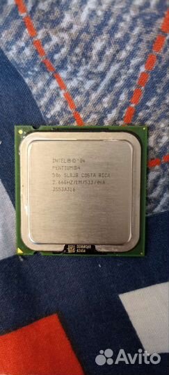 Процессор Intel pentium 4