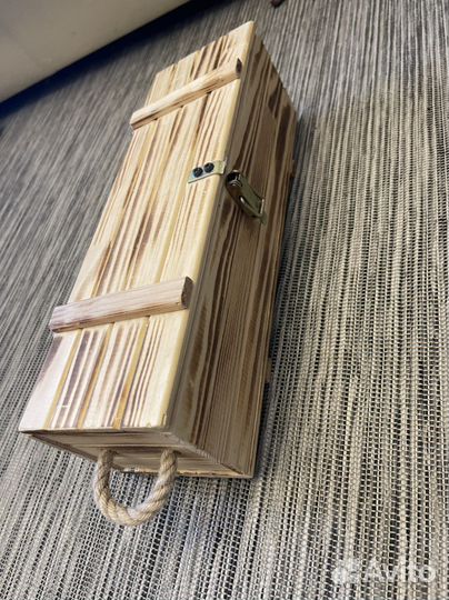 Короб для вина/коньяка ручная работа