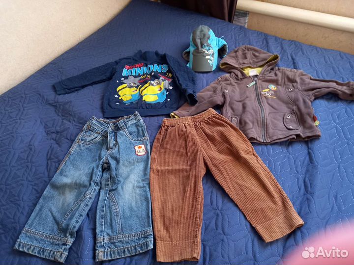 Комплект вещей на мальчика 2-3 года