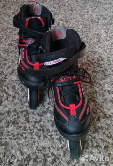 Ролики детские Reaction р.31-36