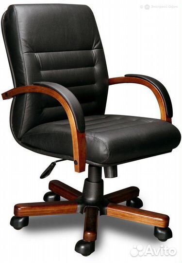 Кресло для руководителя (орех тай) Myra B Laguna п