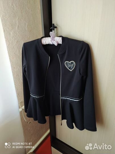 Жакет школьный для девочки р146