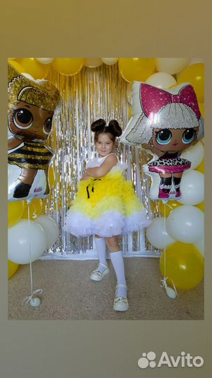 Выпускное нарядное платье 116 122