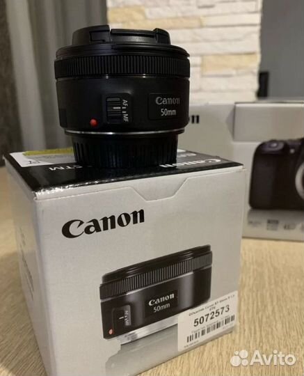 Объектив canon 50 мм