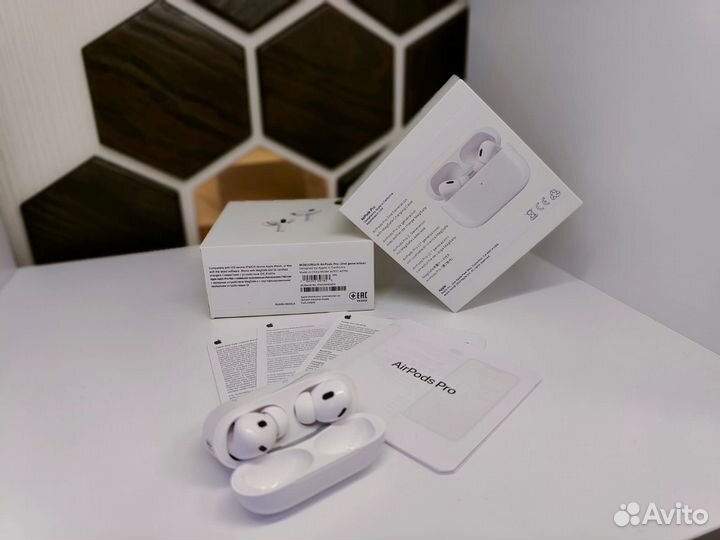 Apple AirPods pro 2 lightning 1:1 шумоподавление