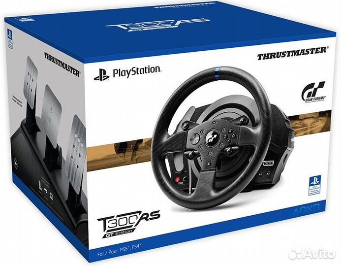 Игровой руль thrustmaster t300rs GT Edition новый