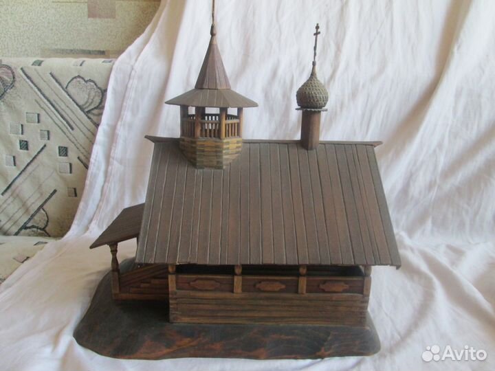 Макет Церкви в Деревни (Описание ниже)