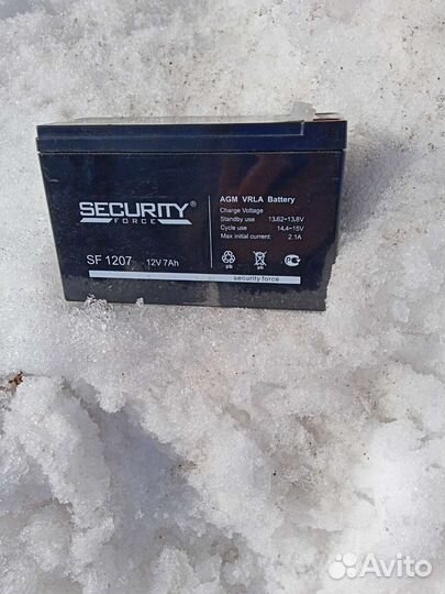 Аккумулятор блока бесперебойного питания