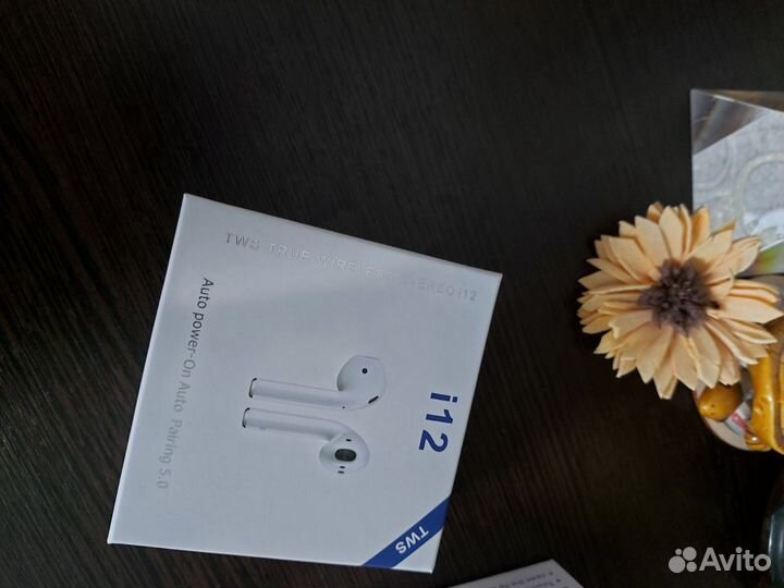 Беспроводные наушники i12 airpods