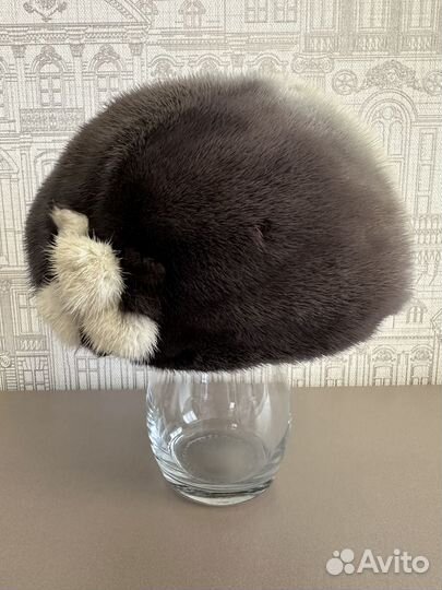 Шапка норковая женская