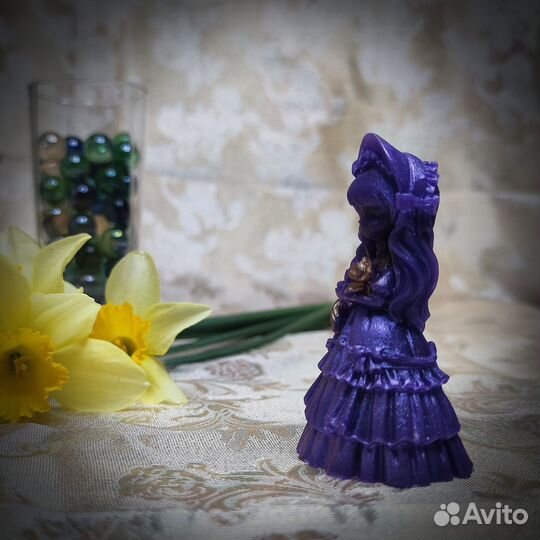 Силиконовая форма/молд для свечей, мыла