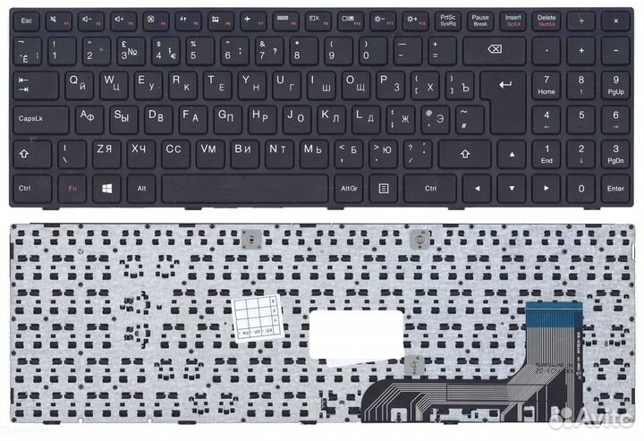 Новая клавиатура для Lenovo 100-15IBY гарантия