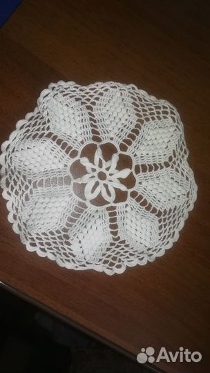 Салфетка вязаная крючком