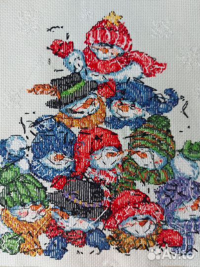 Вышивка готовая работа