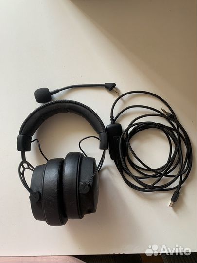Игровые наушники HyperX cloud alpha S blackout