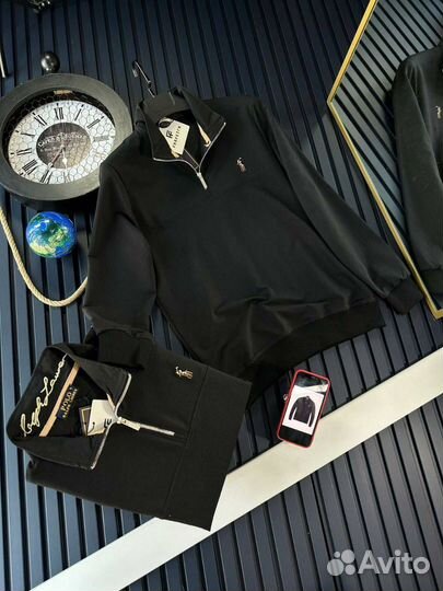 Полузамок ralph lauren черный