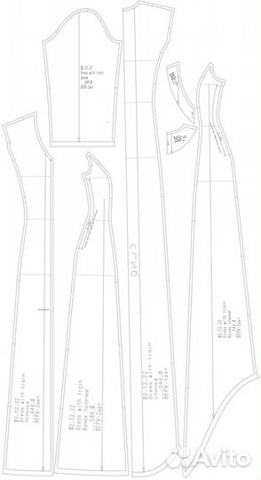 Разработка лекал. Конструктор одежды. Примерка 3D