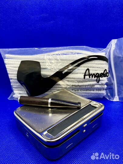 Мундштук Mr.Brog (Бриар) и машинка для самокруток