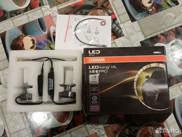 LED лампы h1 osram