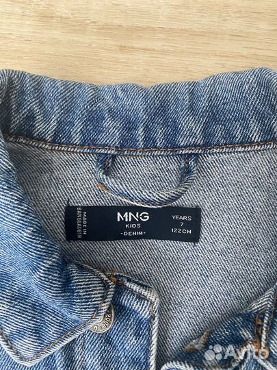 Джинсовая куртка mango kids