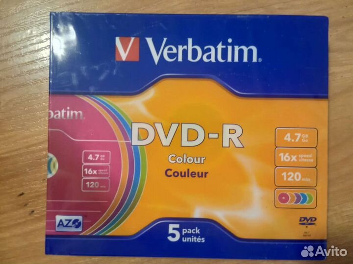 DVD-R диски чистые