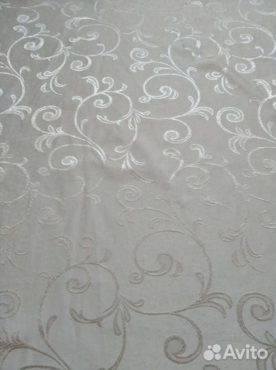 Шторы бежевые