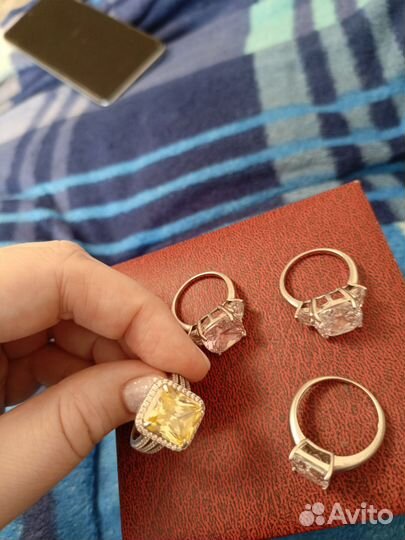 Продам серебряные кольца