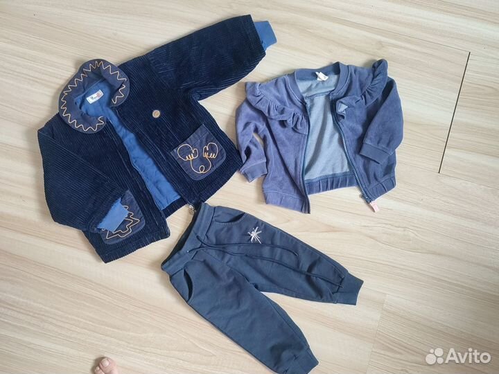 Вещи пакетом на девочку 80 86