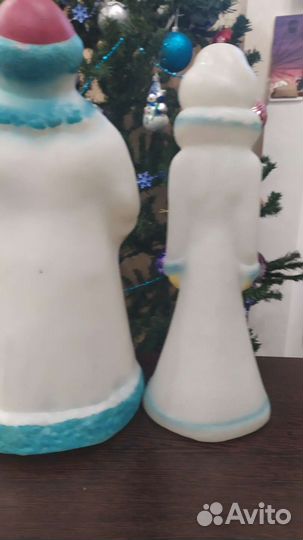 Дед мороз пластмассовый СССР