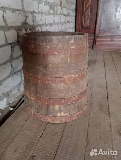 Кадка бочка дубовая для засолки 30 литров