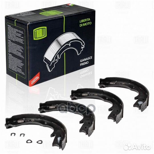 Колодки тормозные GF1107 Trialli