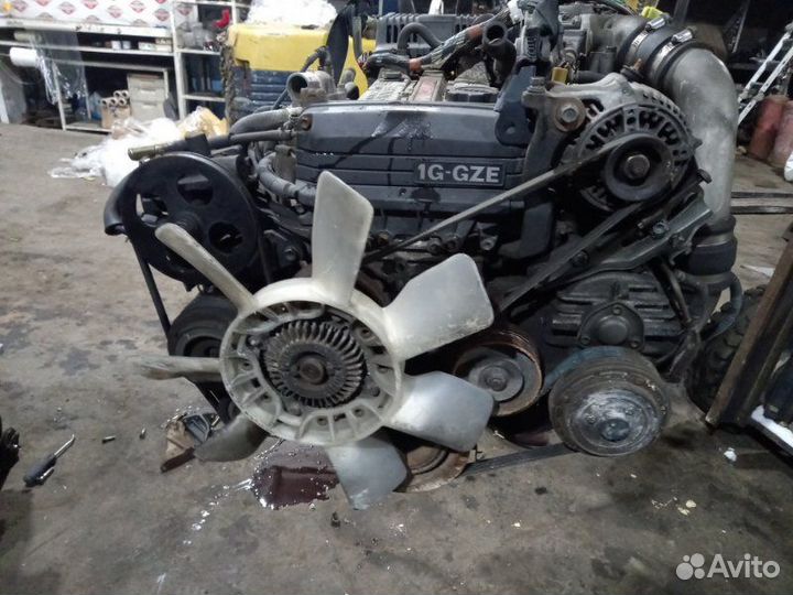 Двигатель В сборе Toyota Crown GS121 1ggze