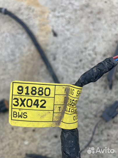 Проводка заднего бампера Хедай Элантра 5 MD