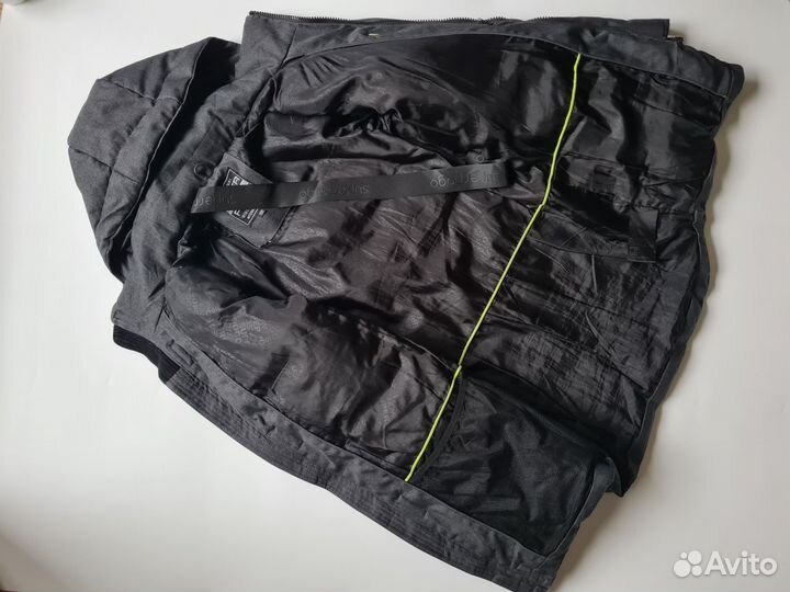 Куртка пуховик на подростка 158 размер серая