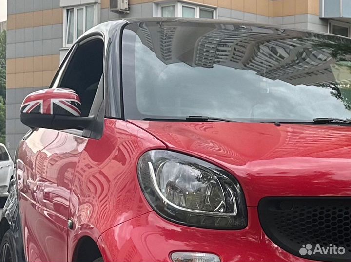 Накладка на зеркала заднего вида smart fortwo 453