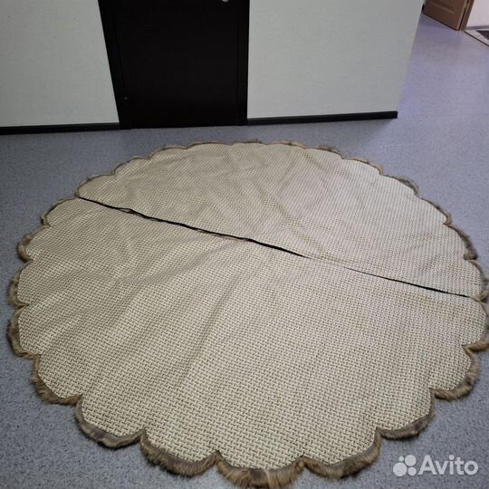 Ковер из натурального меха