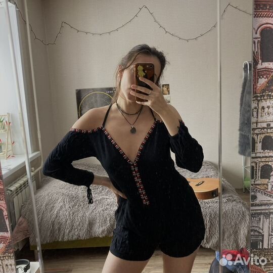 Комбинезон в этно стиле 44р