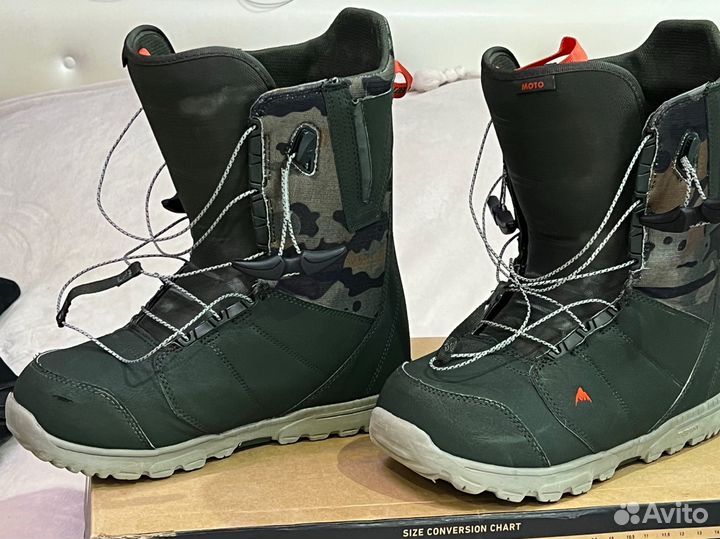 Сноубордические ботинки burton moto