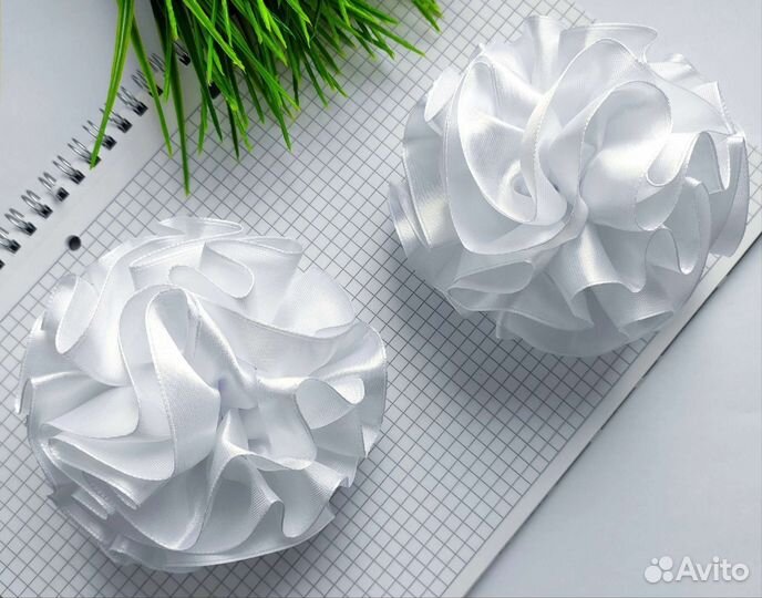 Ободок бантики школьные бантики заколочки