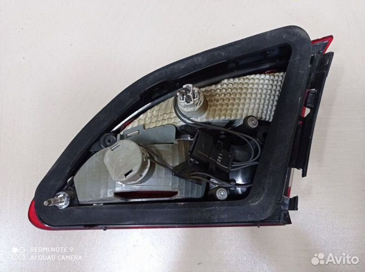 Фонарь внутренний левый Седан Opel Astra