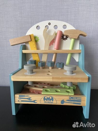 Деревянный набор инструментов для мальчика