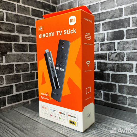 Смарт тв приставка Xiaomi mi tv stick 4k