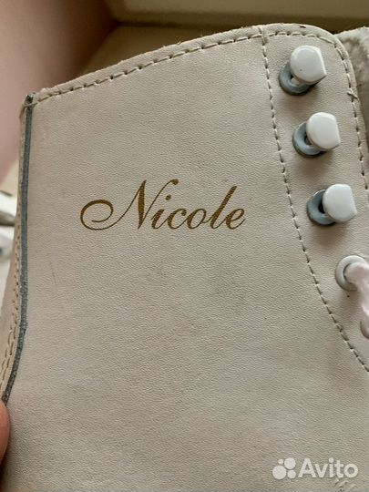 Фигурные коньки Nicole, 34р, б/у