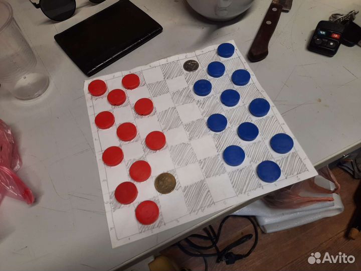 Шашки самодельные